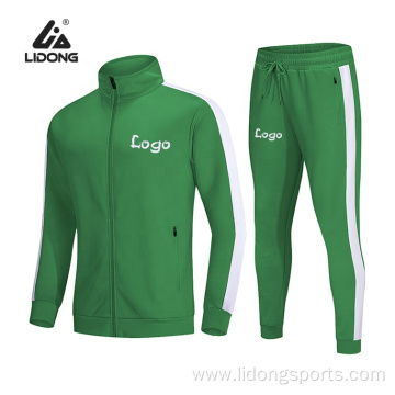 Athletic Sweat Suits Side Stripe Mens Sports Tracksuits